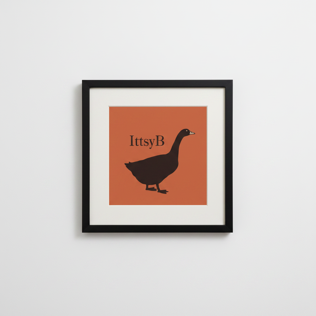 IttsyB Wooden Framed Posters