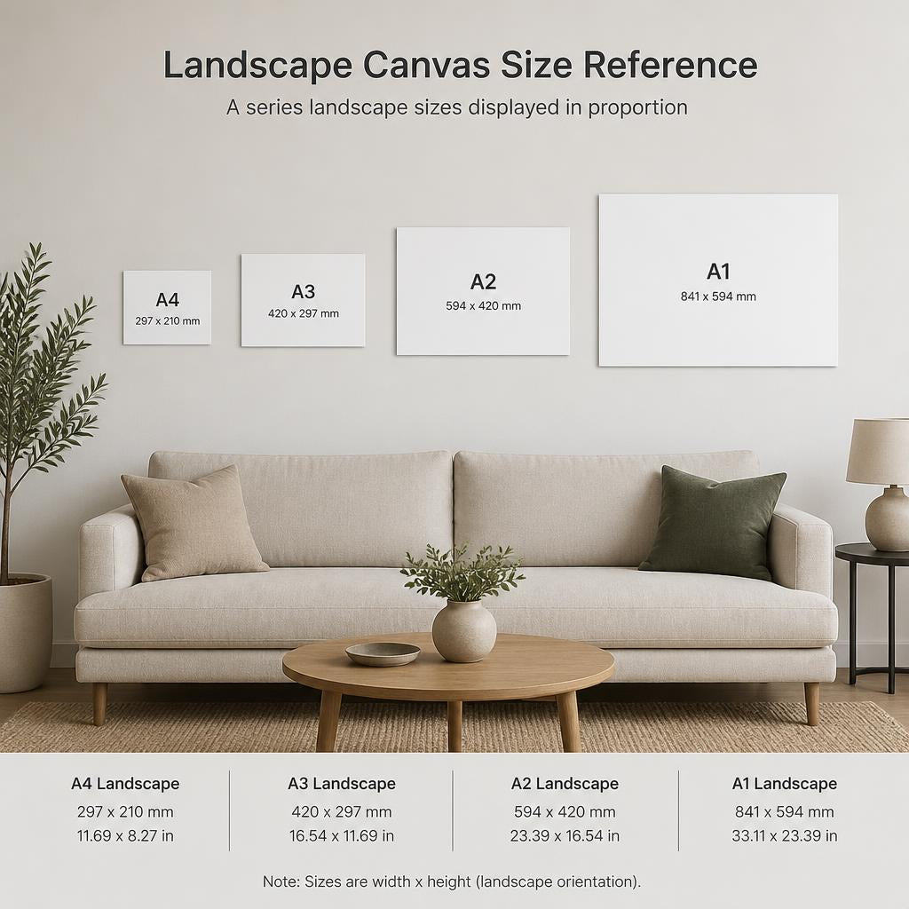 Landscape size reference